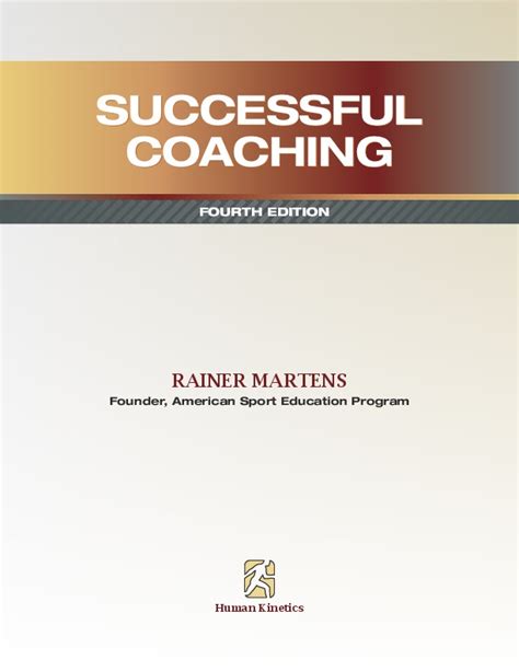 successful coaching 4th edition chapter answers Epub